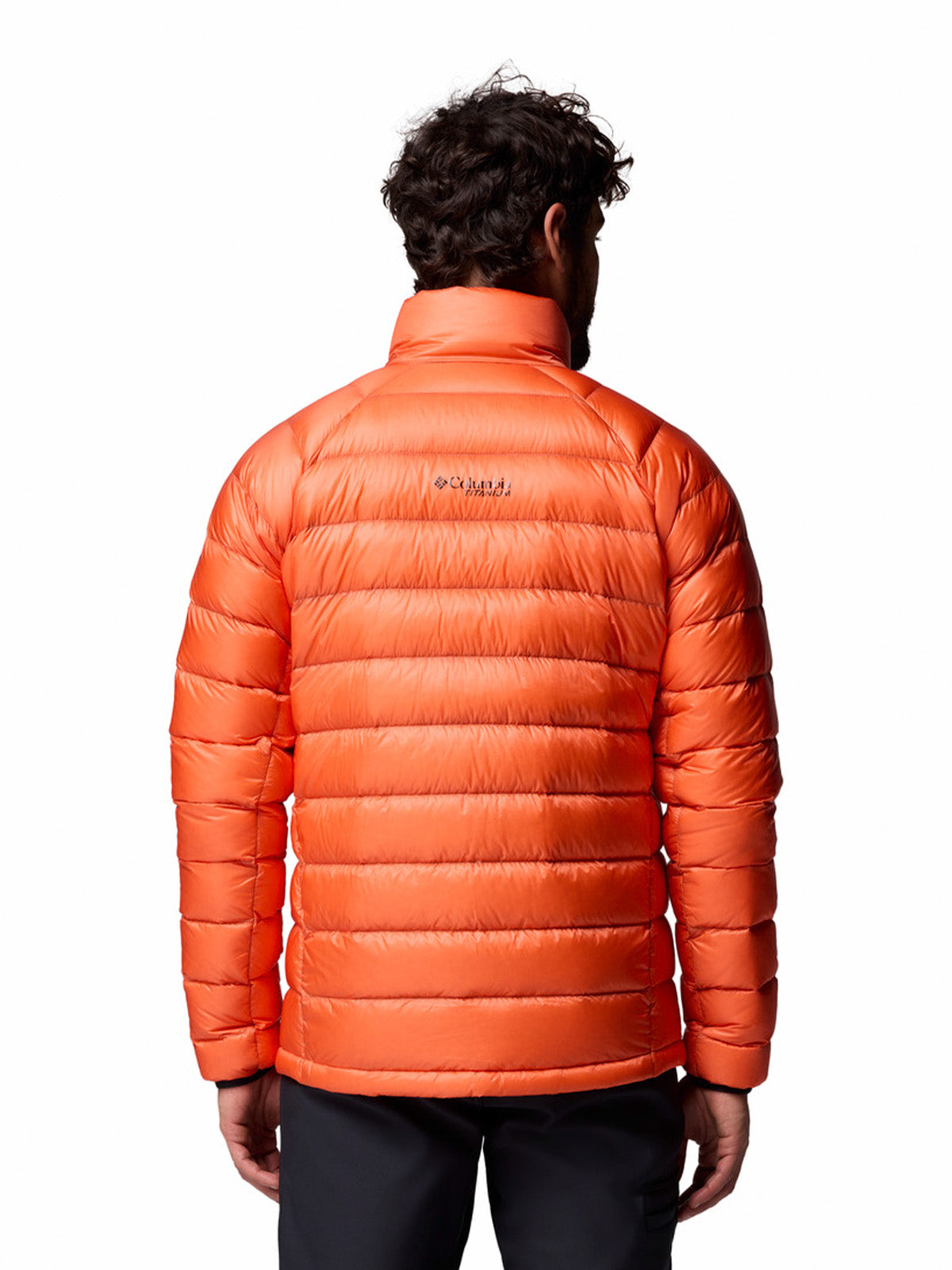 Parka Hombre Arctic Crest Down Naranjo Columbia