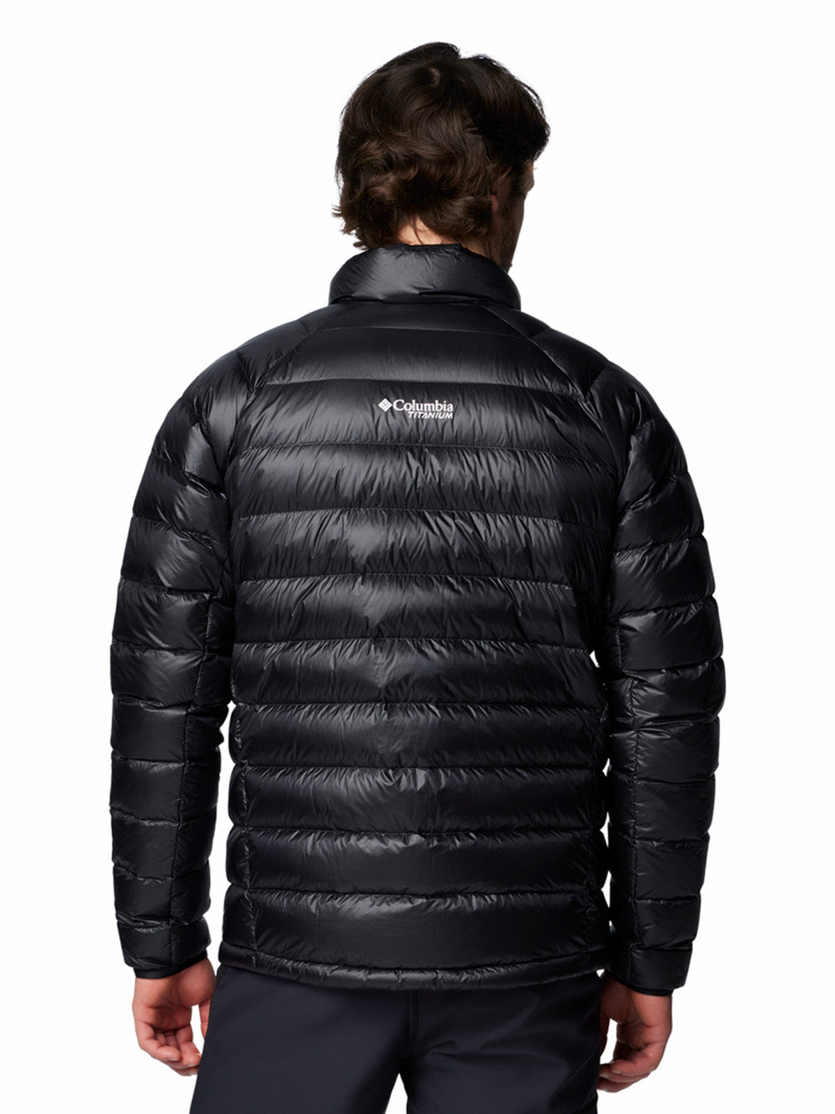 Parka Hombre Arctic Crest Down Negro Columbia