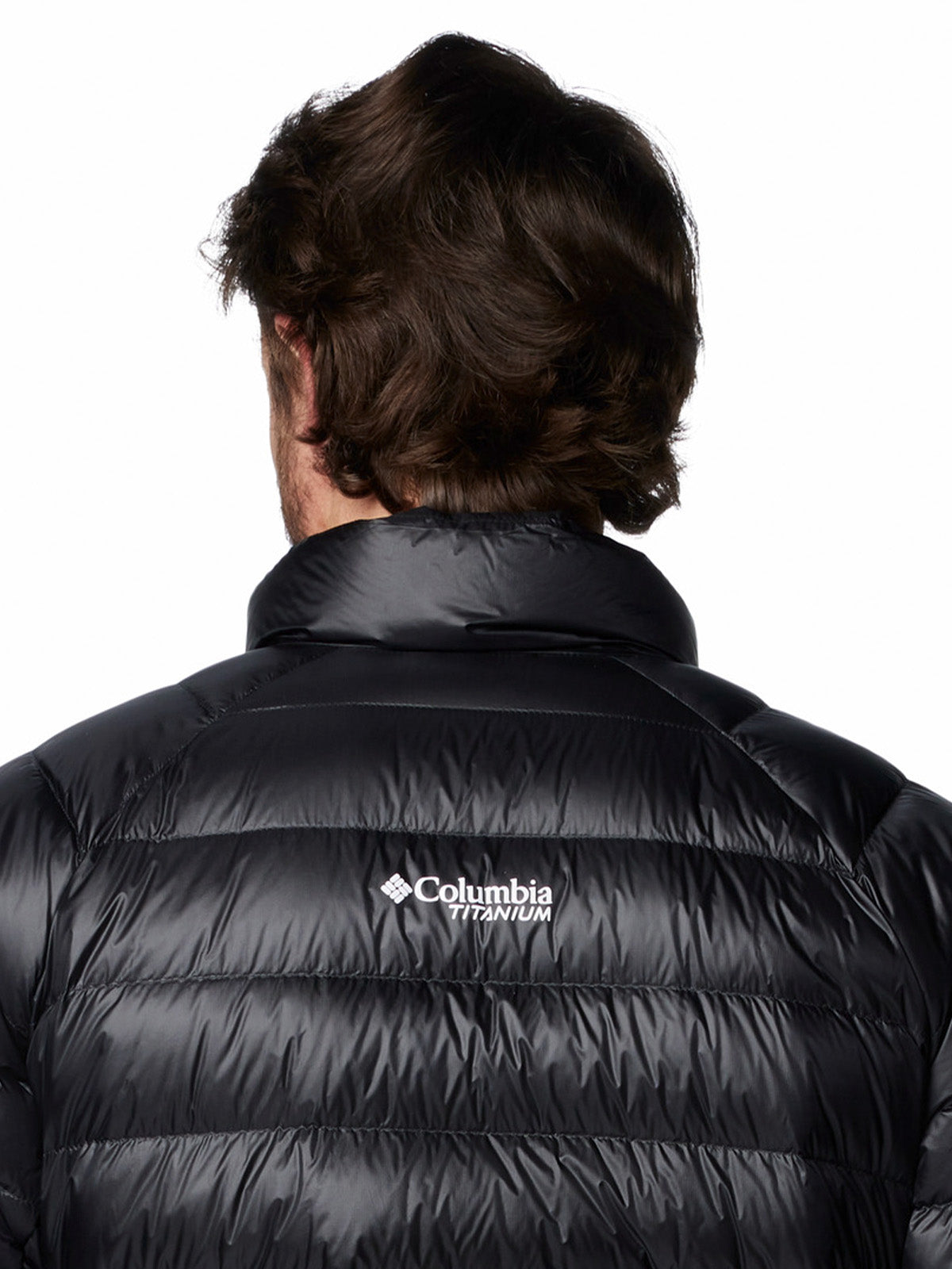 Parka Hombre Arctic Crest Down Negro Columbia