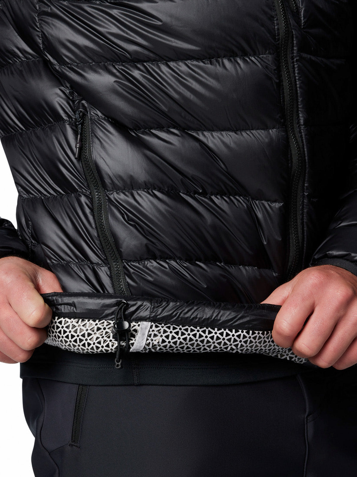 Parka Hombre Arctic Crest Down Negro Columbia