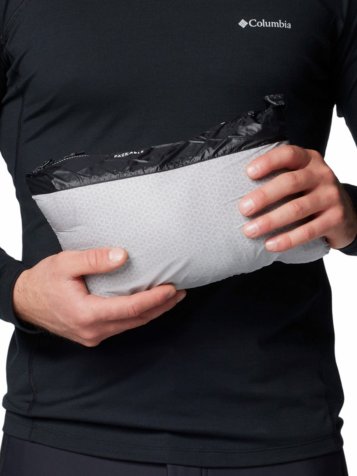 Parka Hombre Arctic Crest Down Negro Columbia