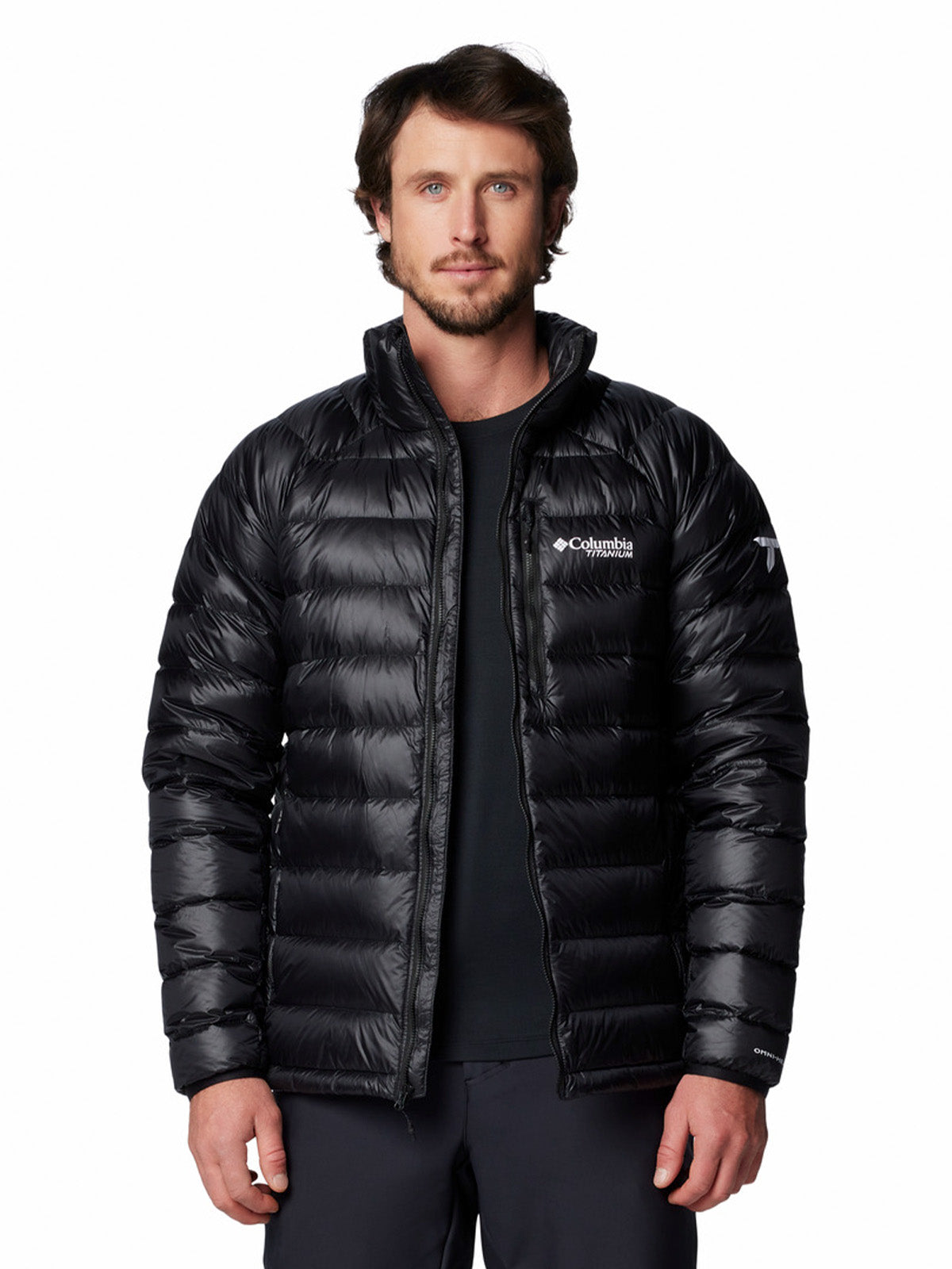 Parka Hombre Arctic Crest Down Negro Columbia
