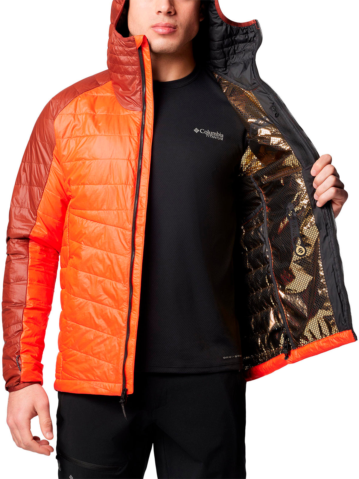 Parka Hombre Platinum Peak II Naranjo Columbia