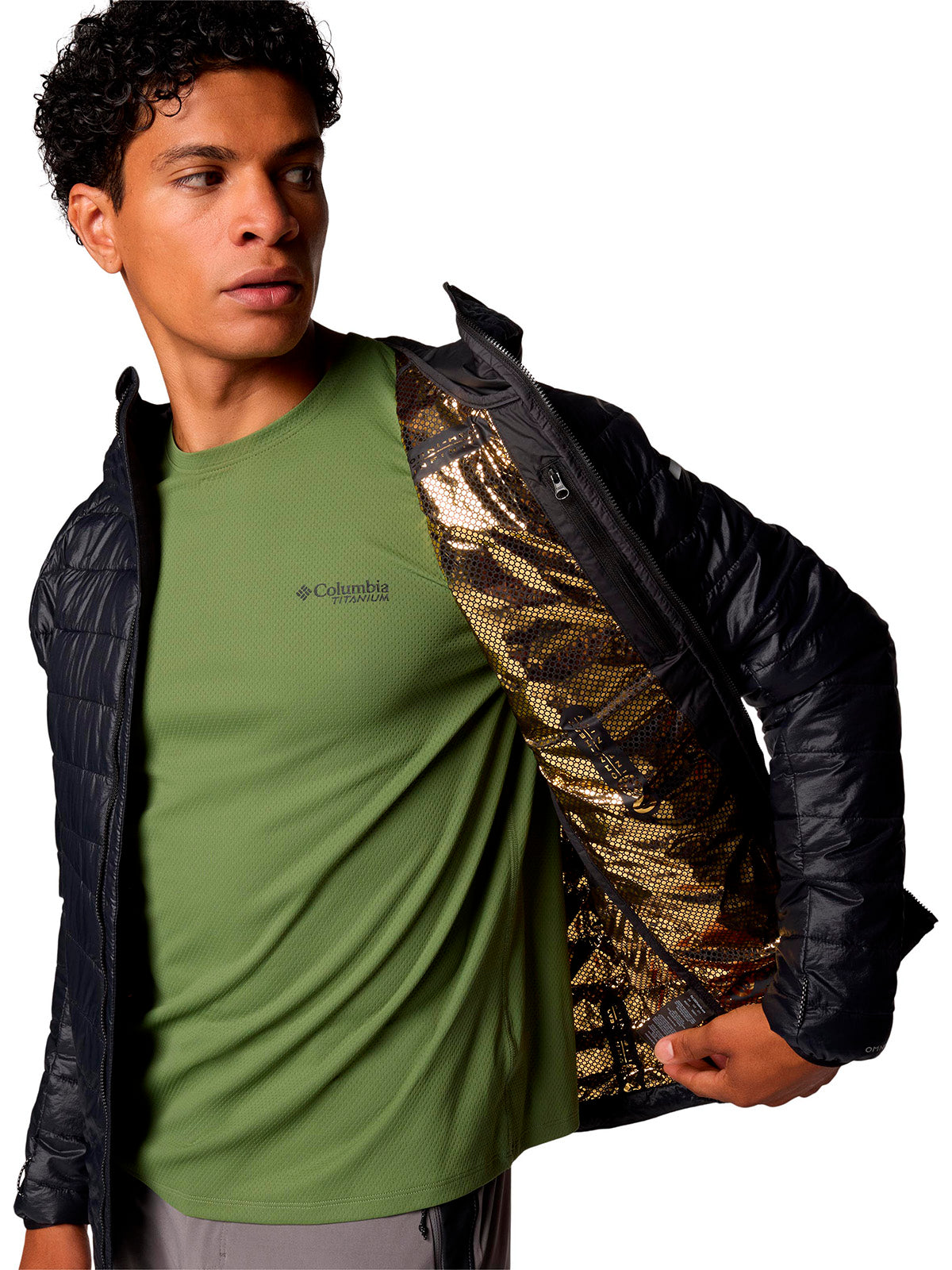 Parka Hombre Platinum Peak II Negro Columbia