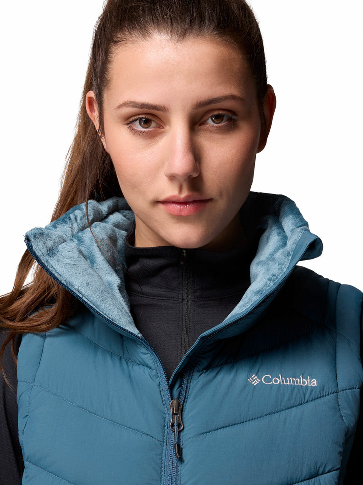Parka Sin Mangas Mujer Joy Peak II Vest Azul Columbia