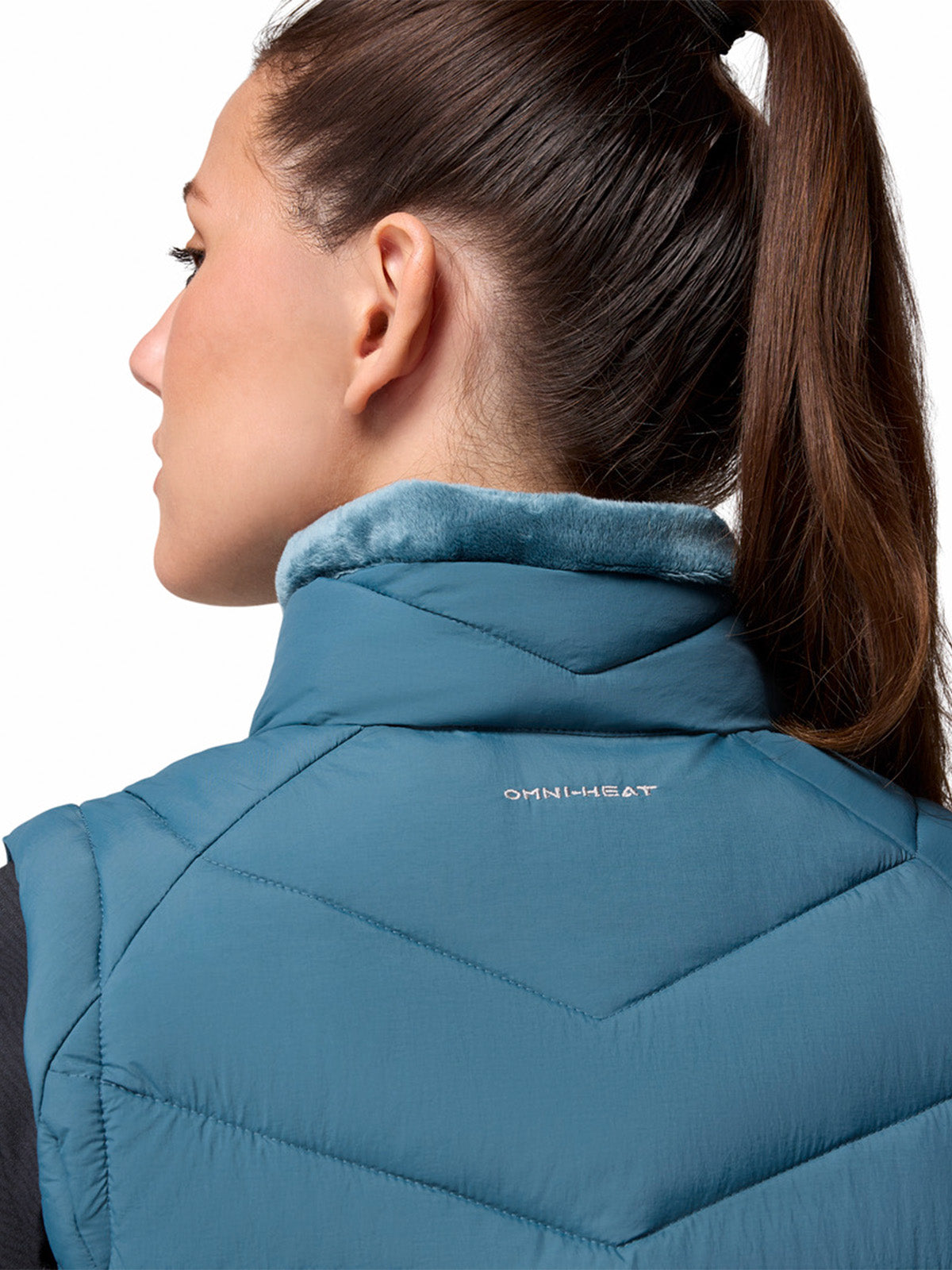 Parka Sin Mangas Mujer Joy Peak II Vest Azul Columbia – Columbia
