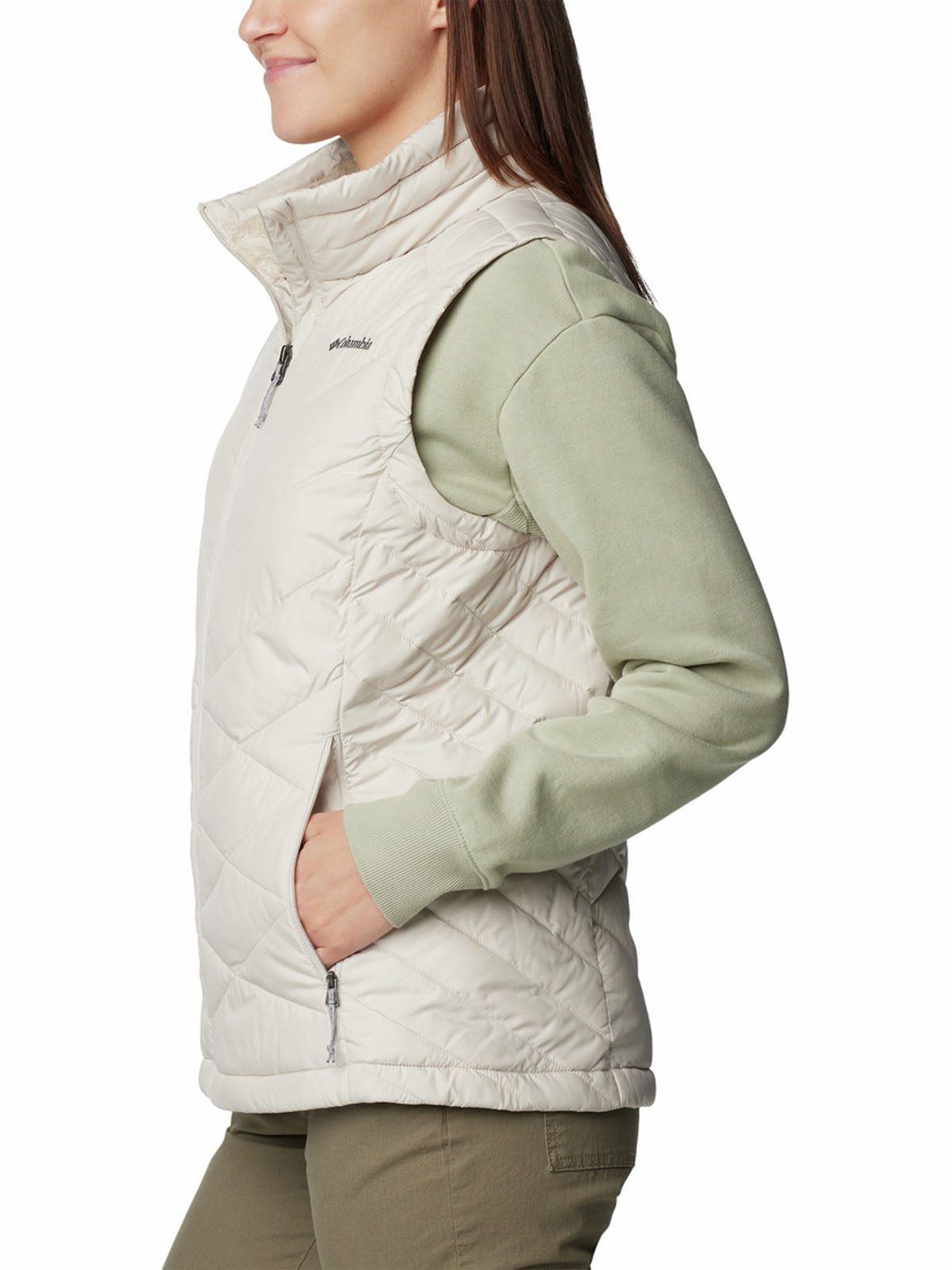 Parka Sin Mangas Mujer Heavenly II Vest Gris Columbia