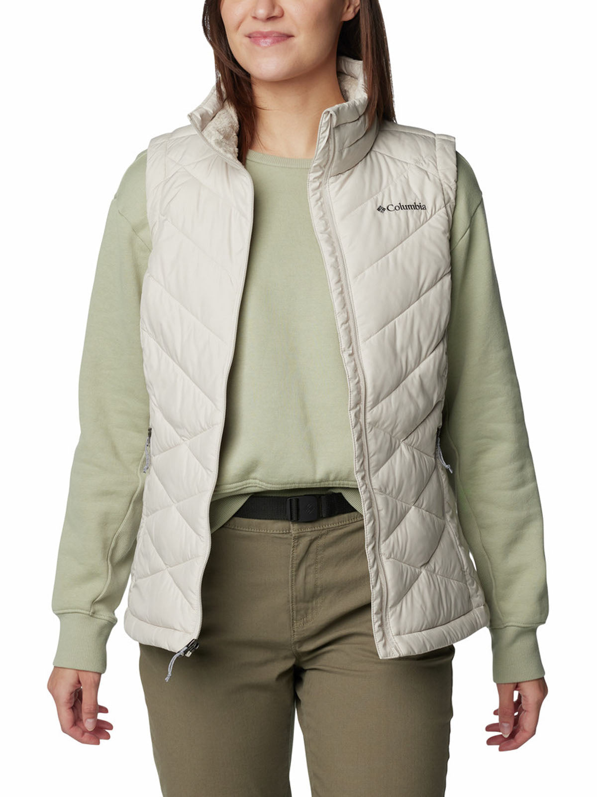 Parka Sin Mangas Mujer Heavenly II Vest Gris Columbia