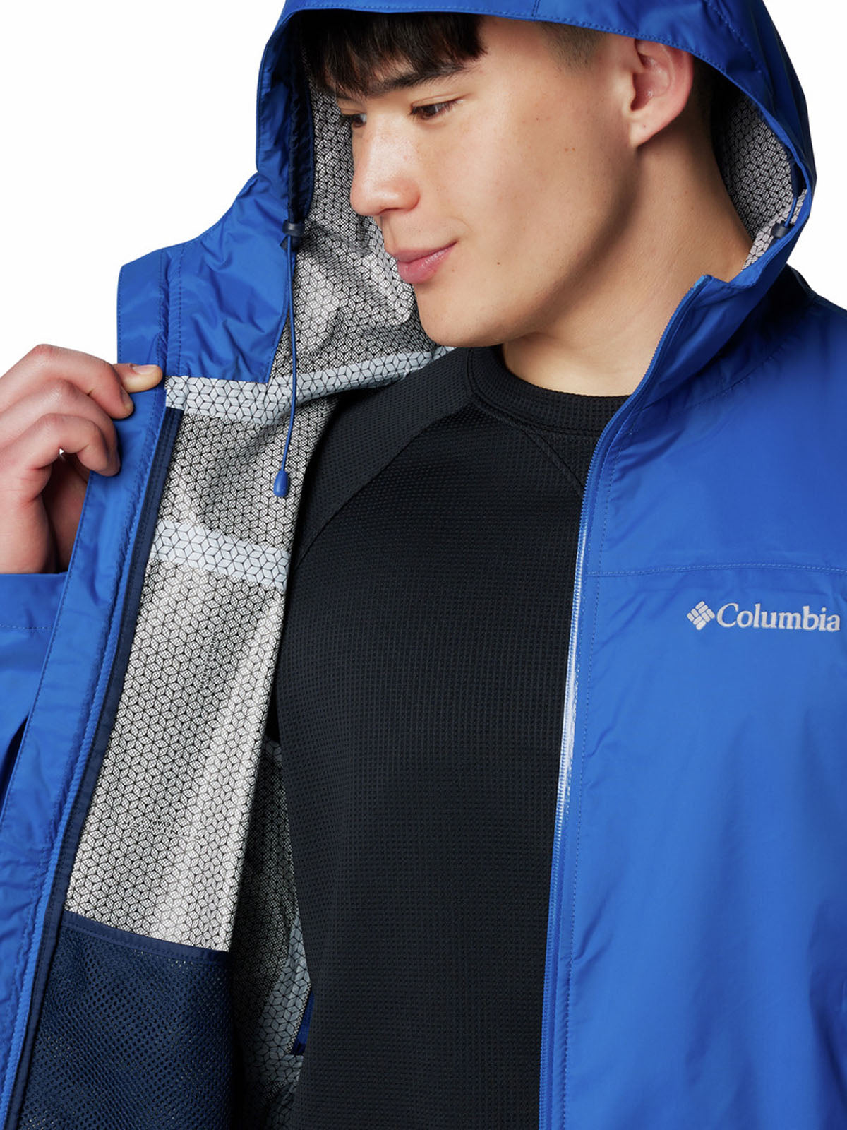 Cortaviento Hombre Evapouration Azul Columbia