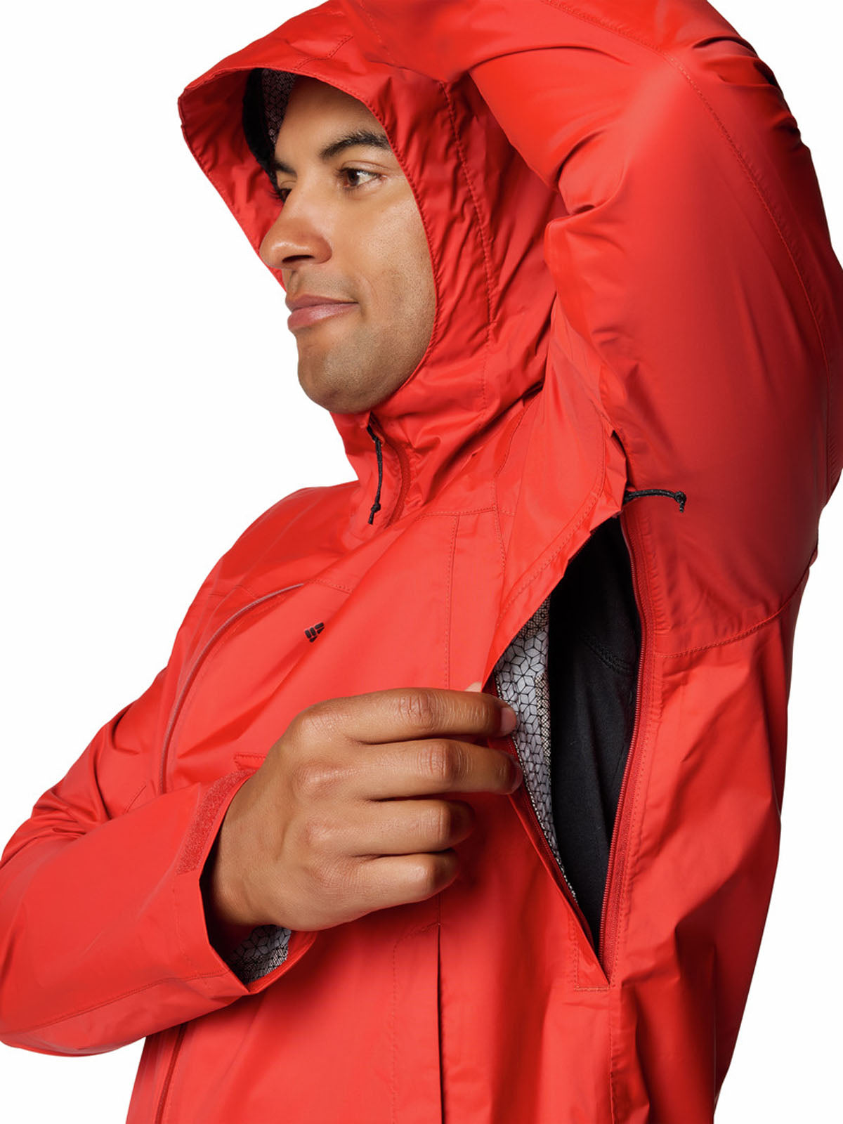 Cortaviento Hombre Evapouration II Rojo Columbia
