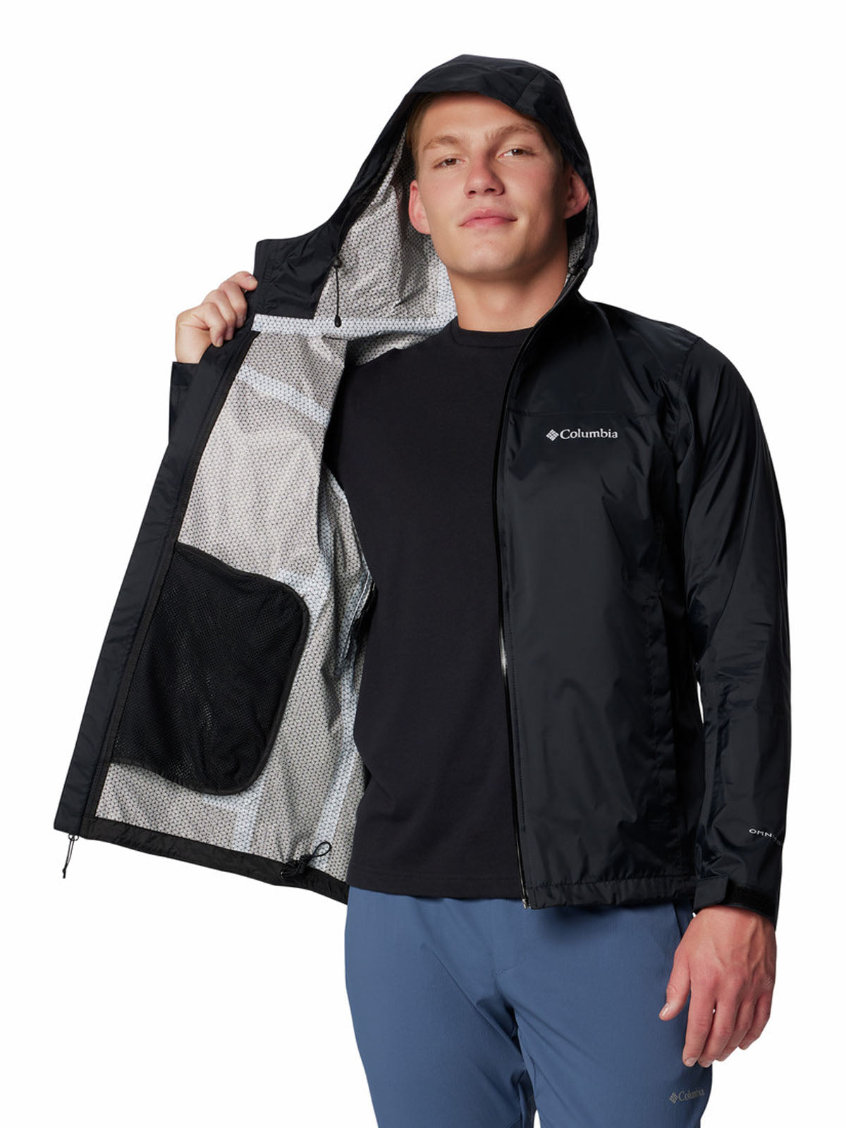 Cortaviento Hombre Evapouration Negro Columbia