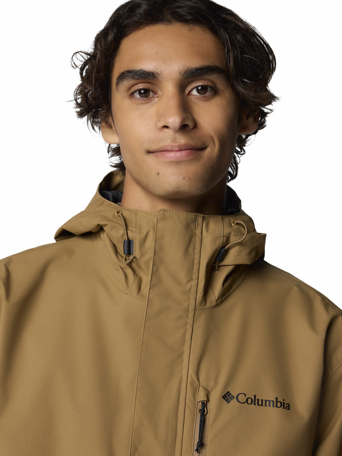 Cortaviento Hombre Hikebound II Café Columbia
