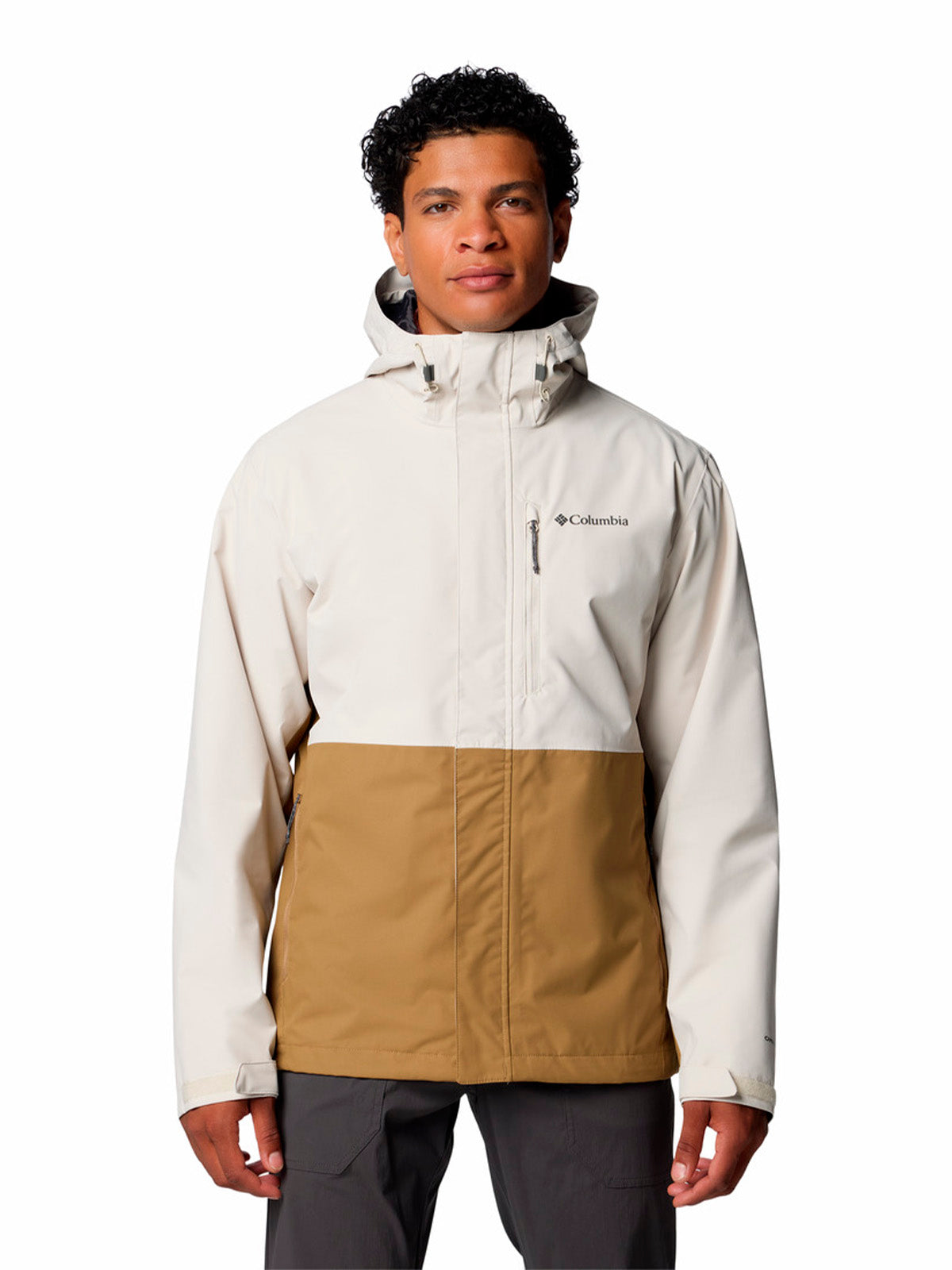 Parka Impermeable Hombre Hikebound II Beige Columbia