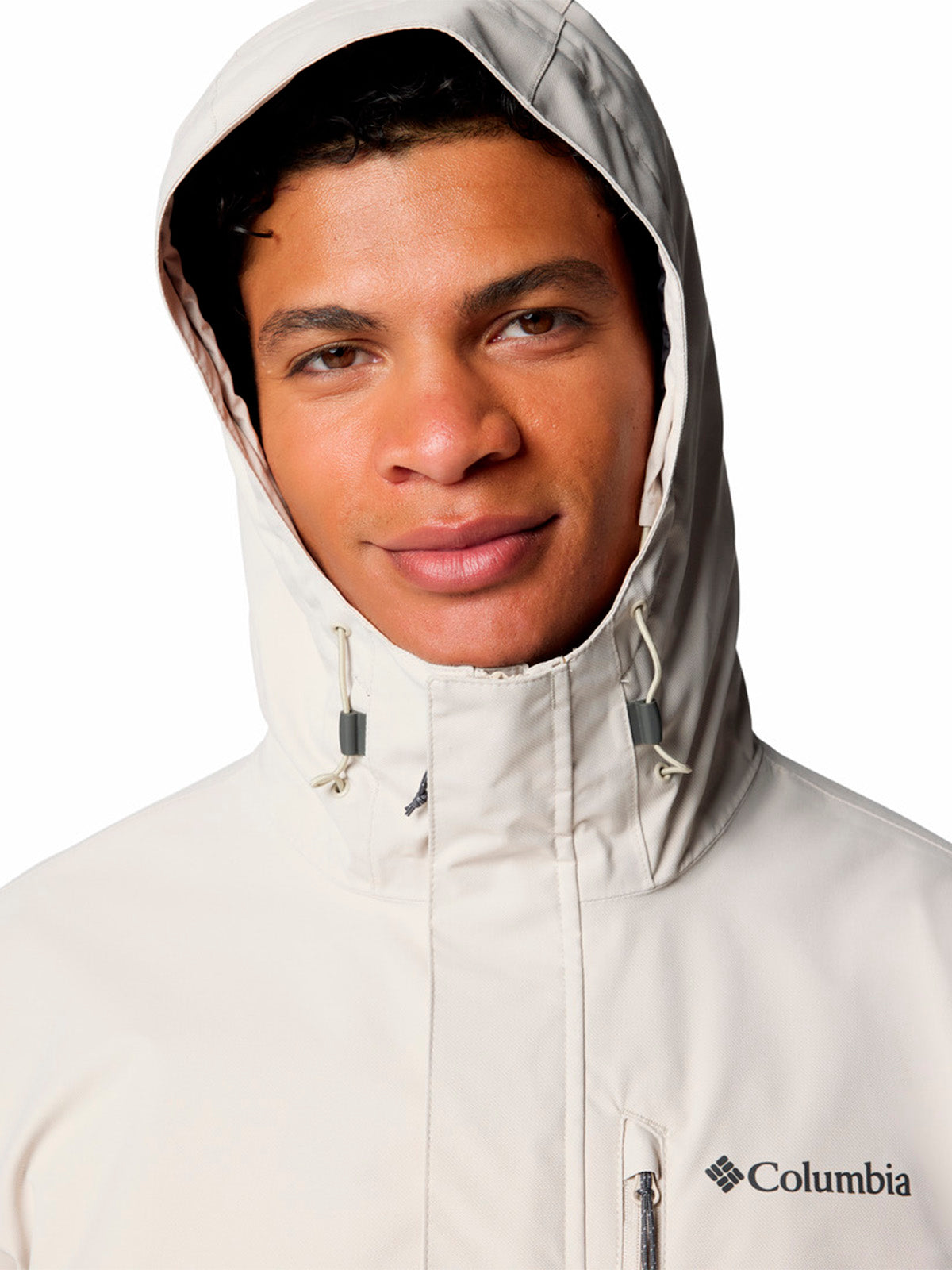 Parka Impermeable Hombre Hikebound II Beige Columbia