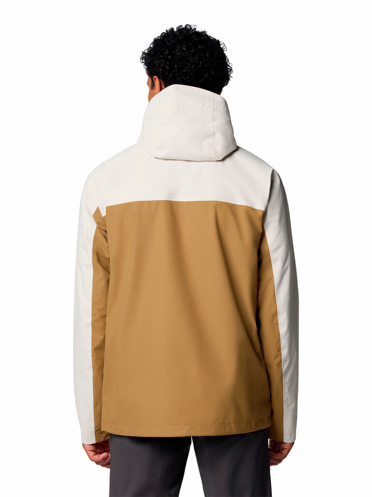 Parka Impermeable Hombre Hikebound II Beige Columbia