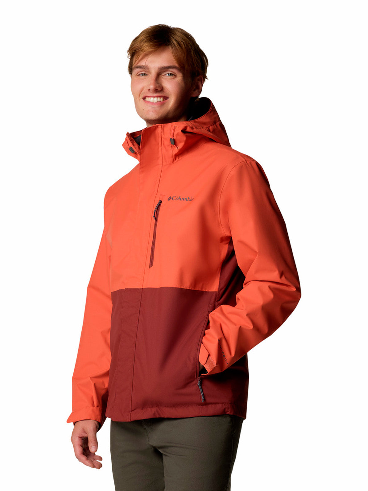 Cortaviento Hombre Hikebound II Rojo Columbia