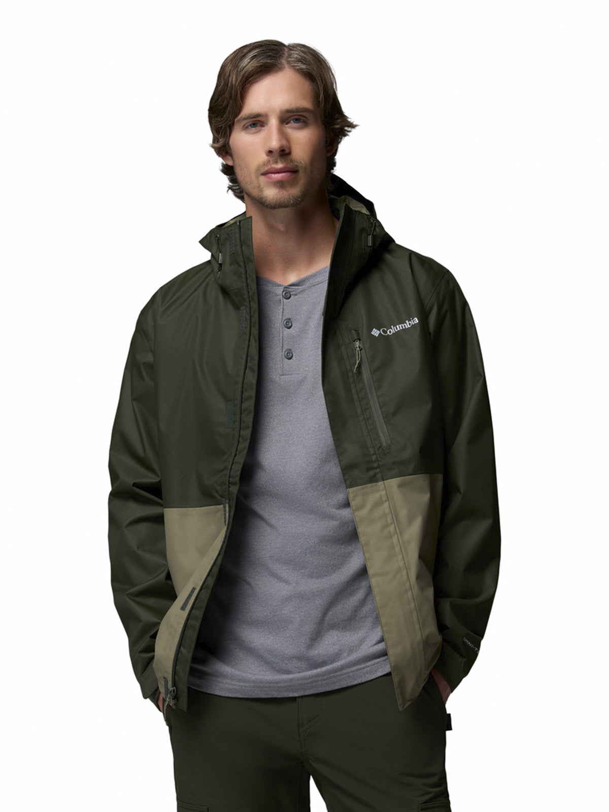 Cortaviento Hombre Hikebound II Negro Columbia