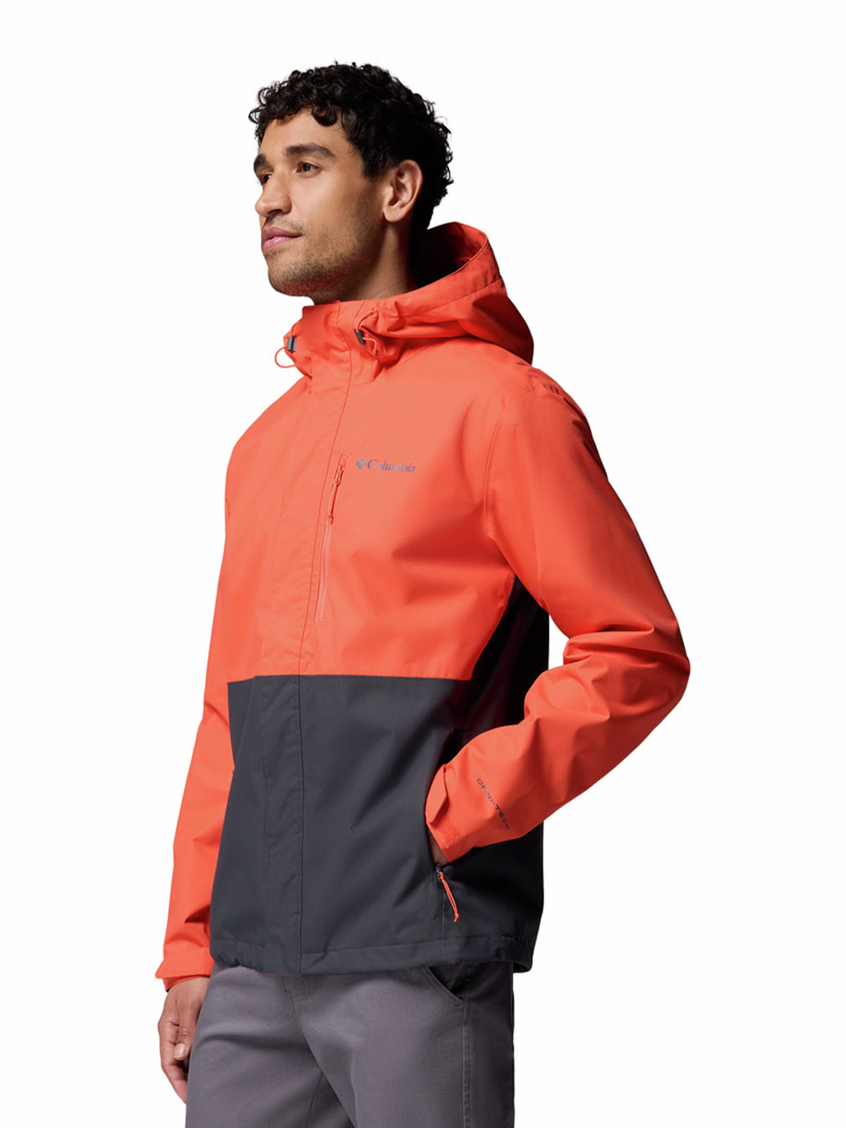 Cortaviento Hombre Hikebound II Naranjo Columbia
