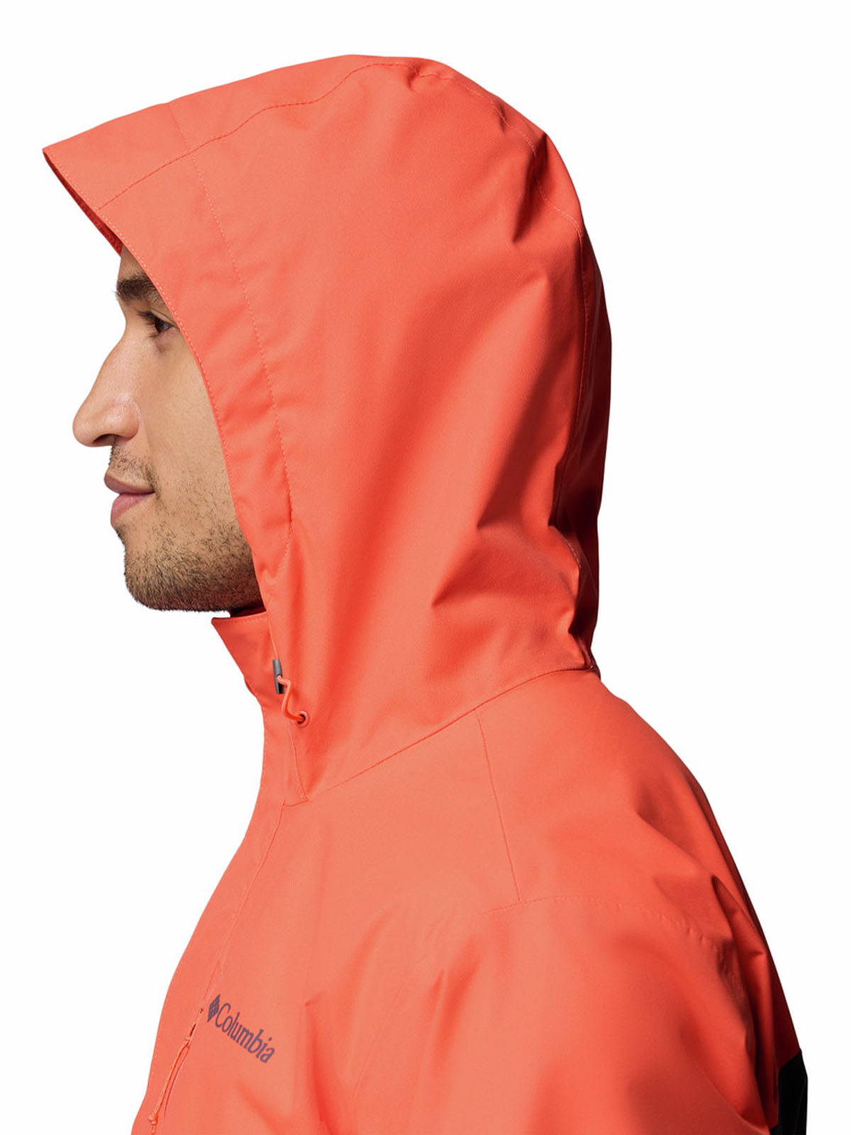 Cortaviento Hombre Hikebound II Naranjo Columbia