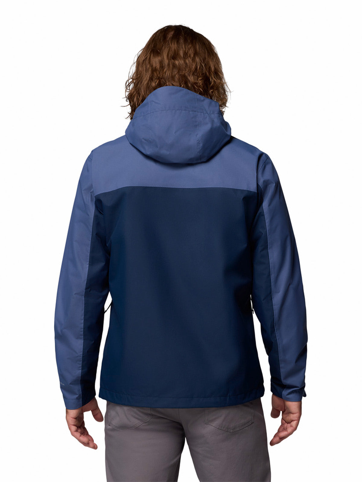 Cortaviento Hombre Hikebound II Azul Dark Mountain Columbia
