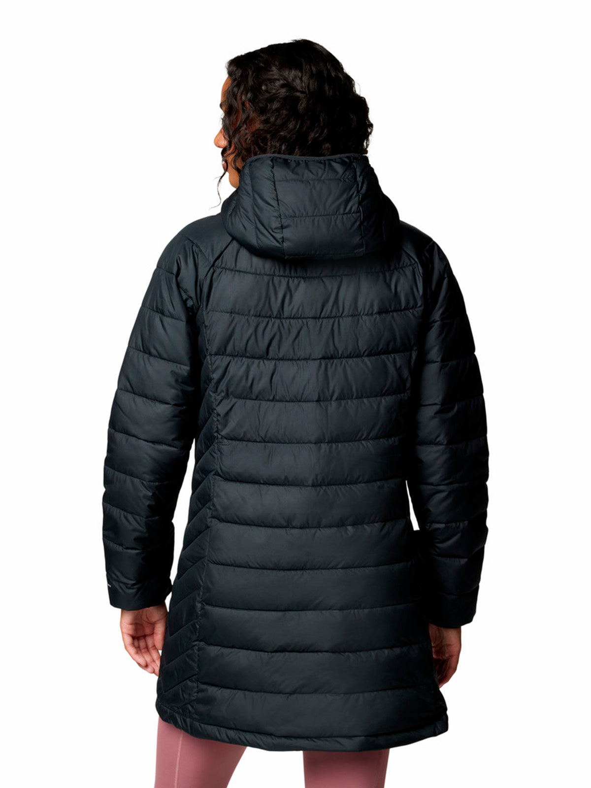Parka Mujer Powder Lite II Mid Negro Columbia