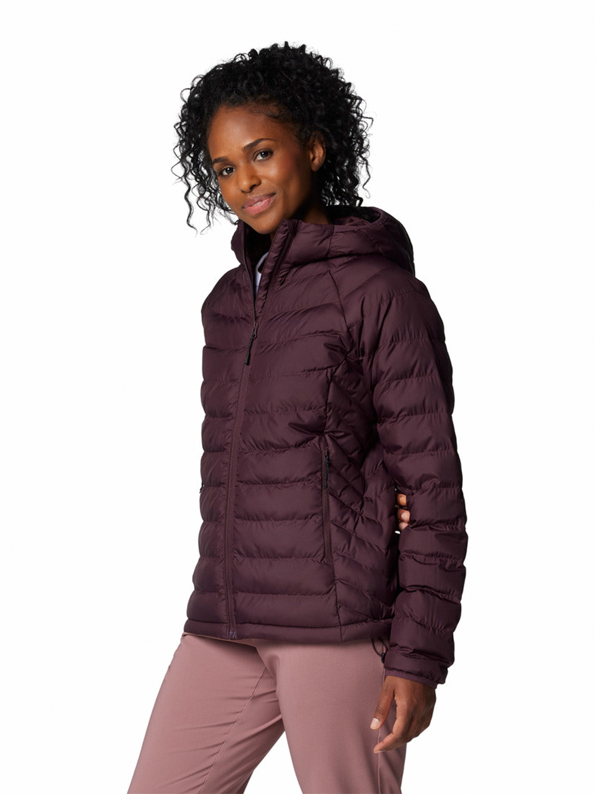 Parka Mujer Powder Lite II Morado Columbia