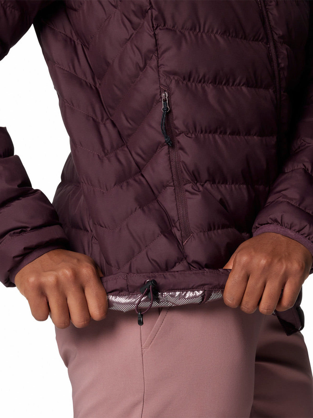 Parka Mujer Powder Lite II Morado Columbia