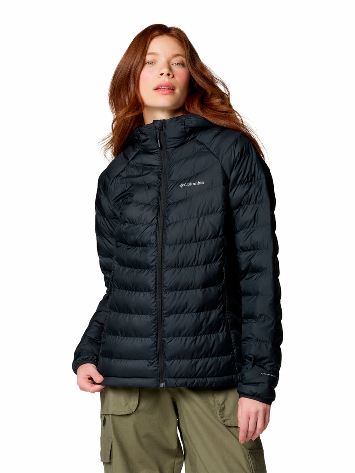 Parka Mujer Powder Lite II Negro Columbia