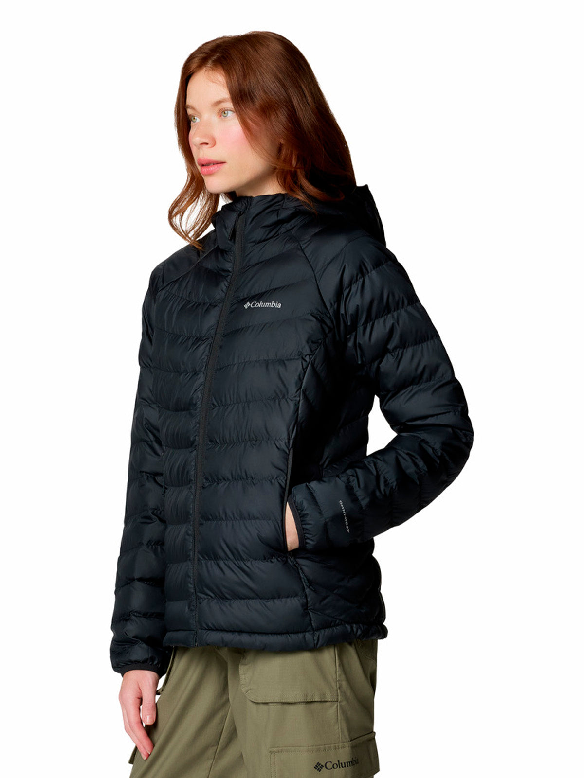 Parka Mujer Powder Lite II Negro Columbia