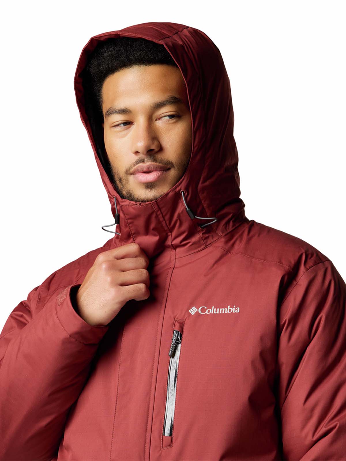 Parka Hombre Oak Harbor II Rojo Columbia