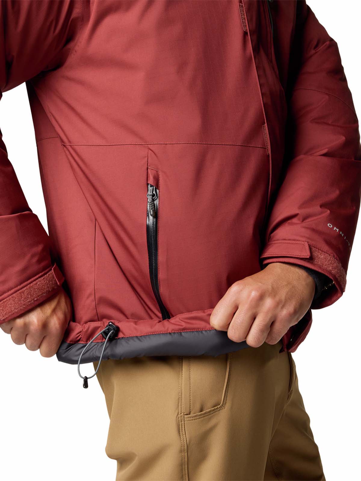 Parka Hombre Oak Harbor II Rojo Columbia