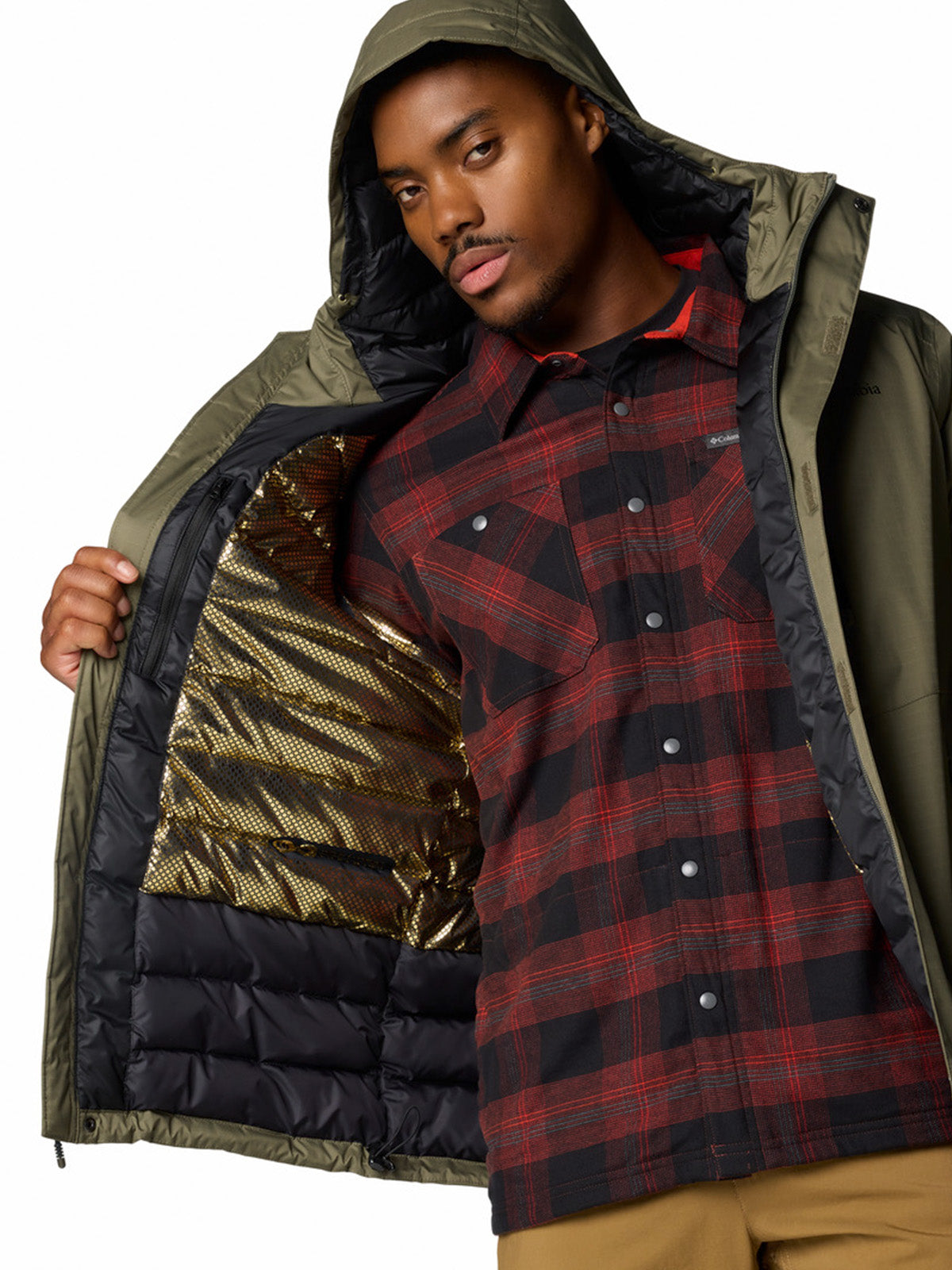 Parka Hombre Oak Harbor II Verde Columbia