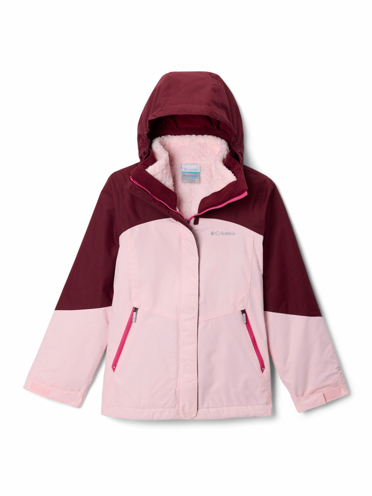 Parka Niña Bugaboo III Fleece Interchange Rosado Columbia