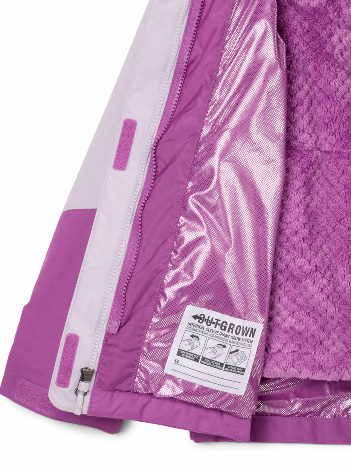 Parka Niña Bugaboo III Fleece Interchange Morado Columbia