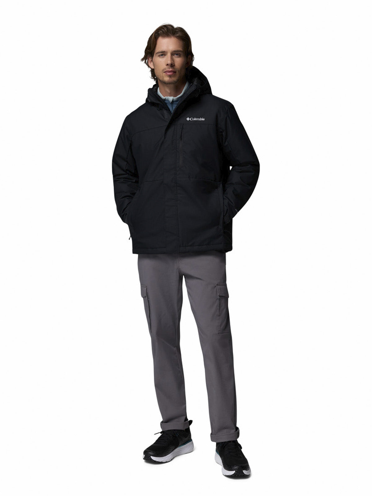 Cortaviento Hombre Hikebound II Insulated Negro Columbia