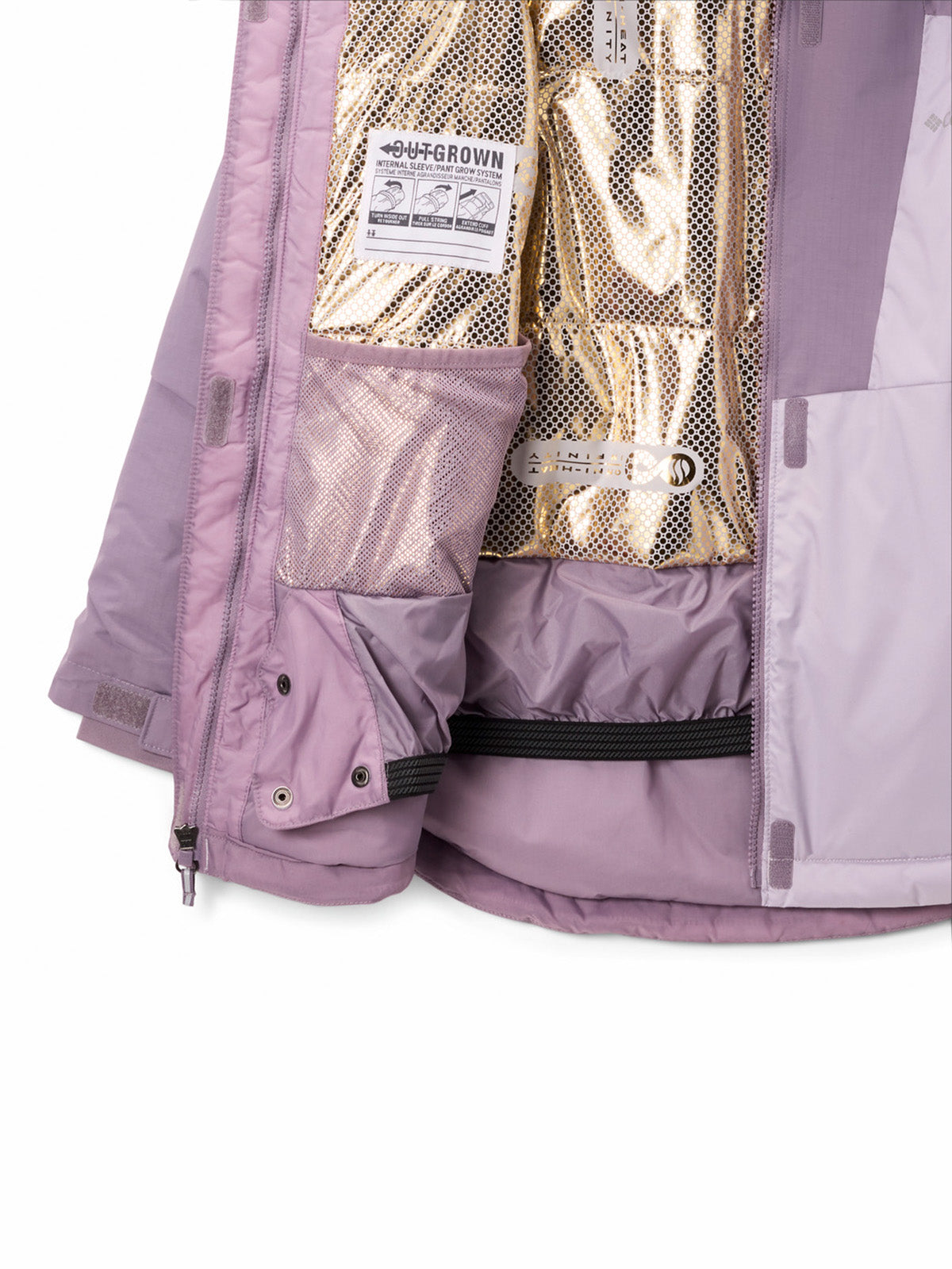 Parka Niña Mighty Mogul III Morado Columbia