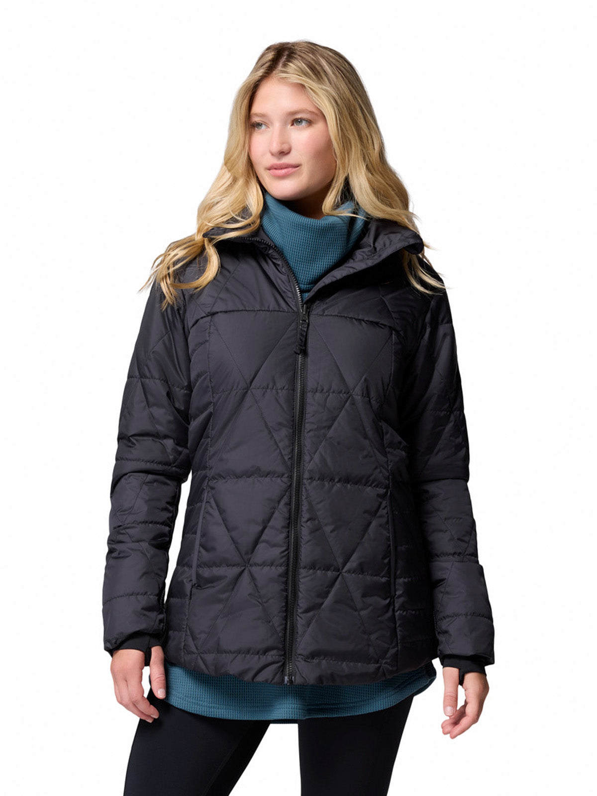 Parka Mujer Payton Pass II Interchange Negro Columbia