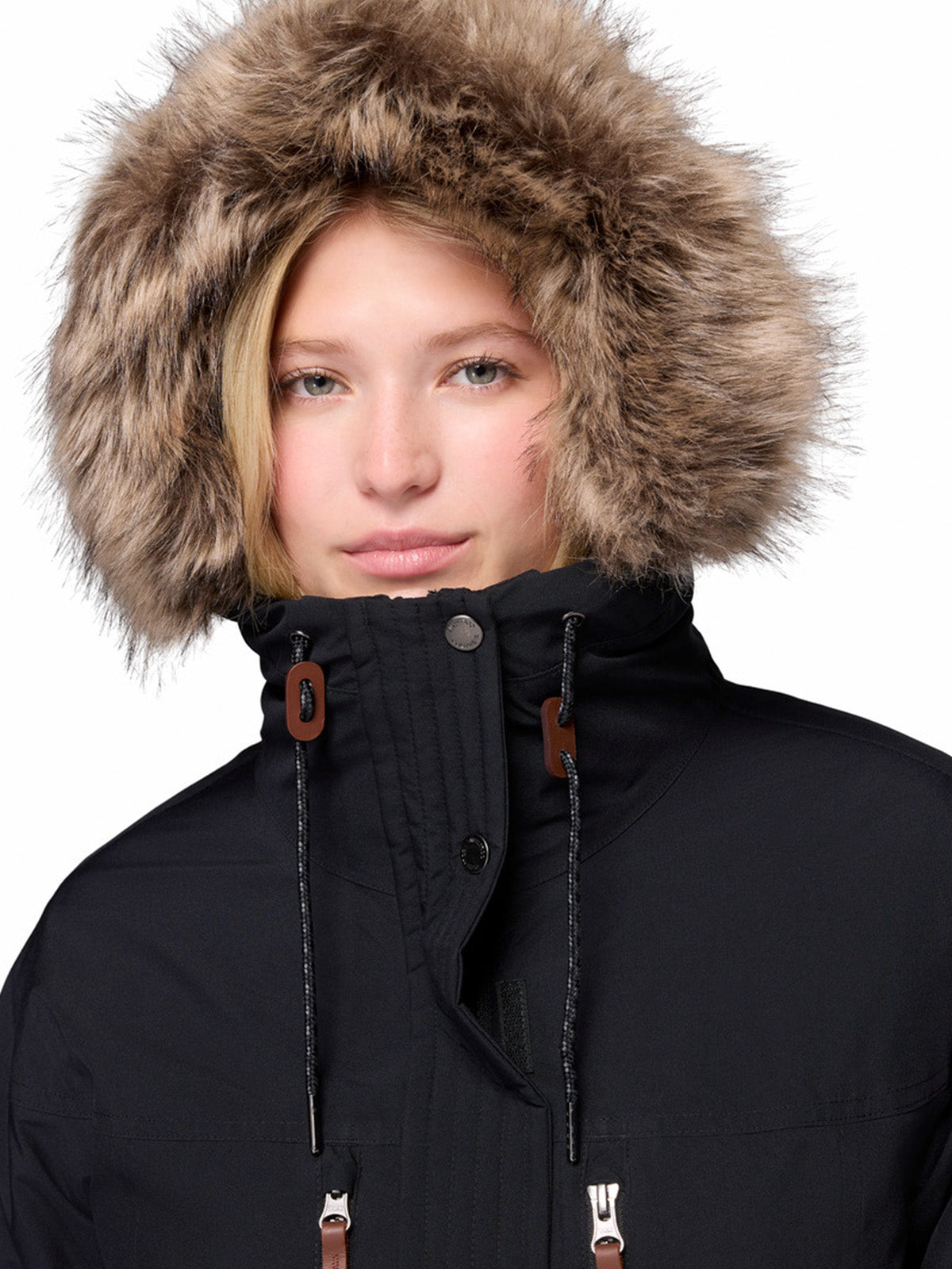 Parka Mujer Payton Pass II Interchange Negro Columbia