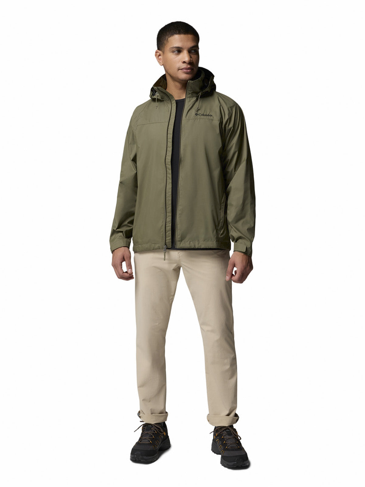 Cortaviento Hombre Glennaker Lake Verde Columbia