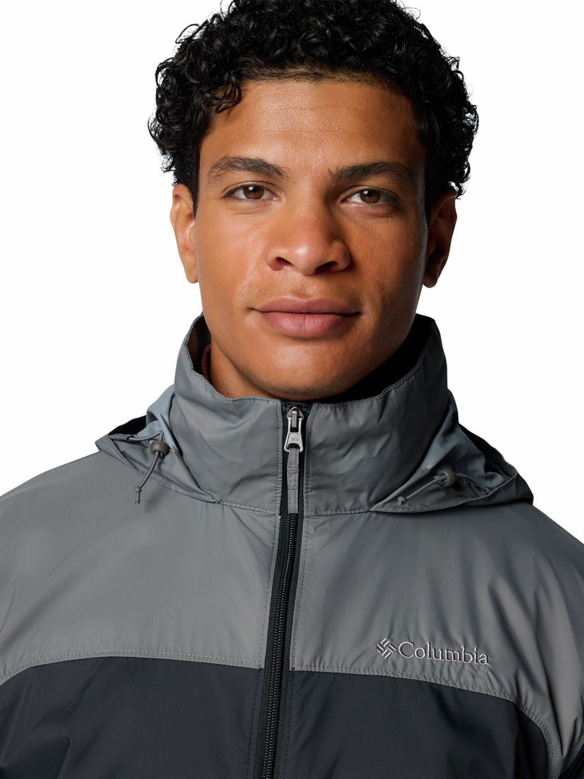 Cortaviento Hombre Glennaker Lake Negro Columbia