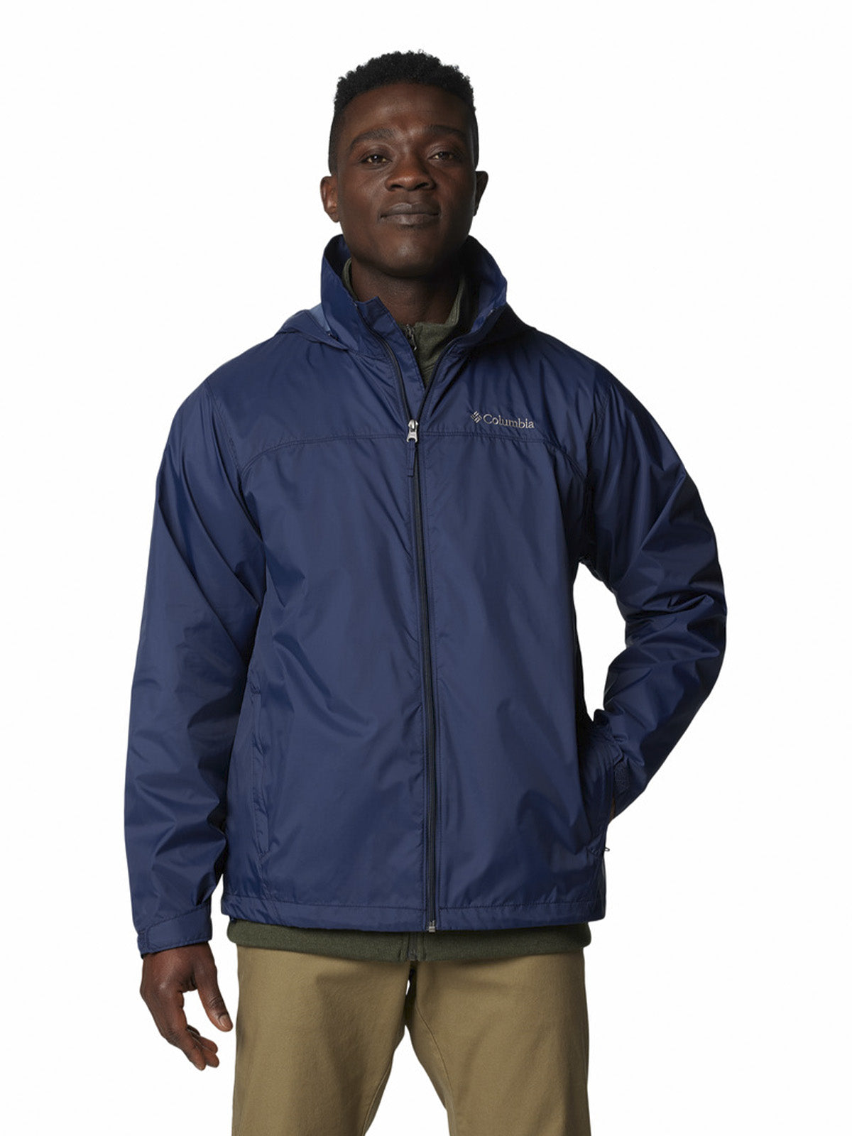 Cortaviento Hombre Glennaker Lake Azul Collegiate Nav Columbia