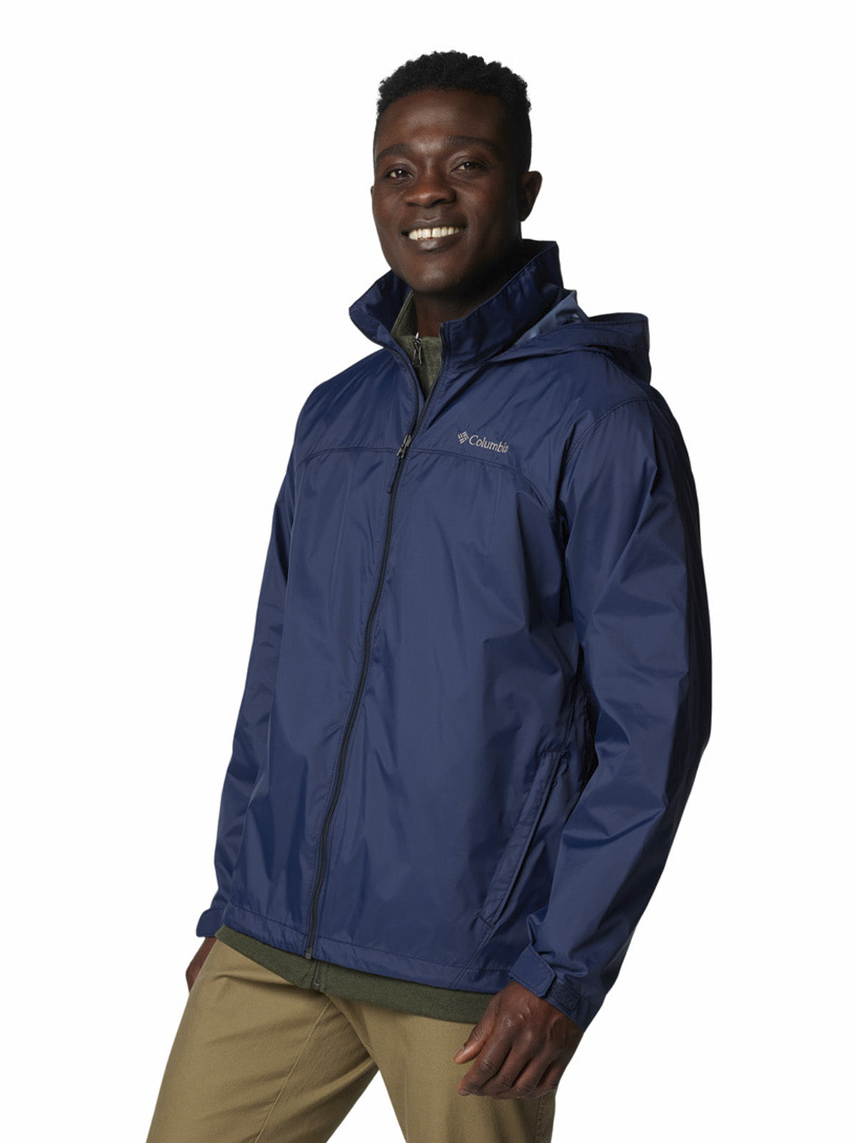 Cortaviento Hombre Glennaker Lake Azul Collegiate Nav Columbia