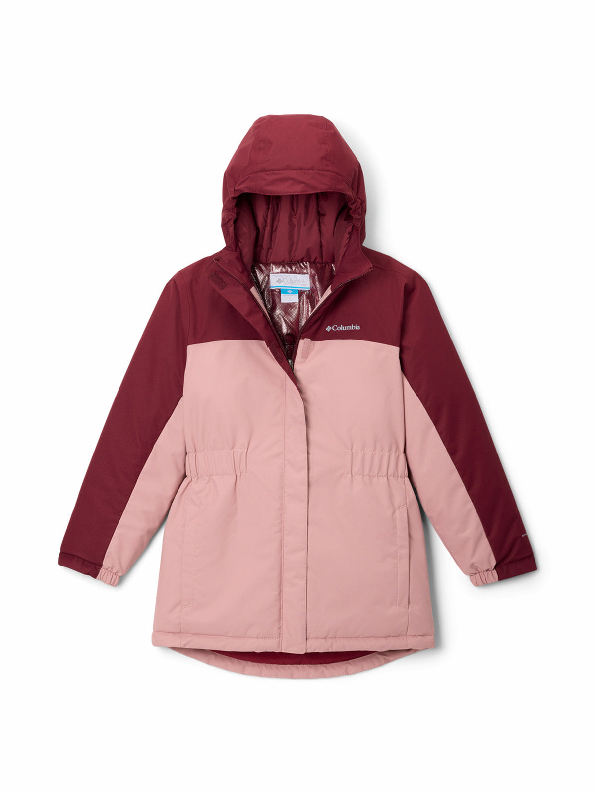 Parka Niña Hikebound II Long Insulated Rosado Columbia