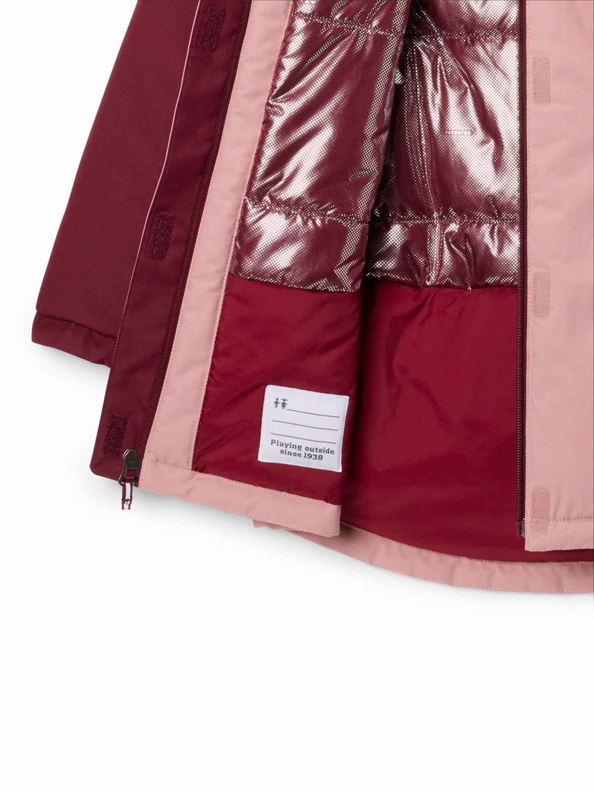 Parka Niña Hikebound II Long Insulated Rosado Columbia