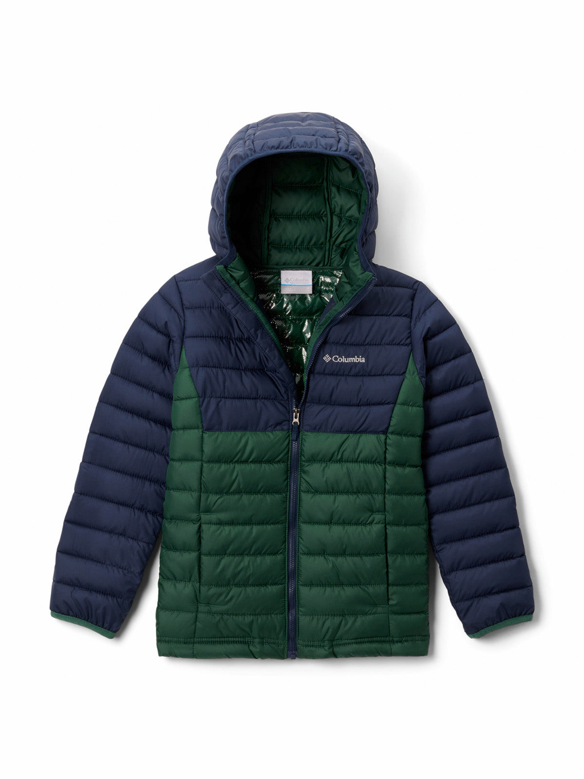 Parka Niño Powder Lite II Hood Verde Columbia