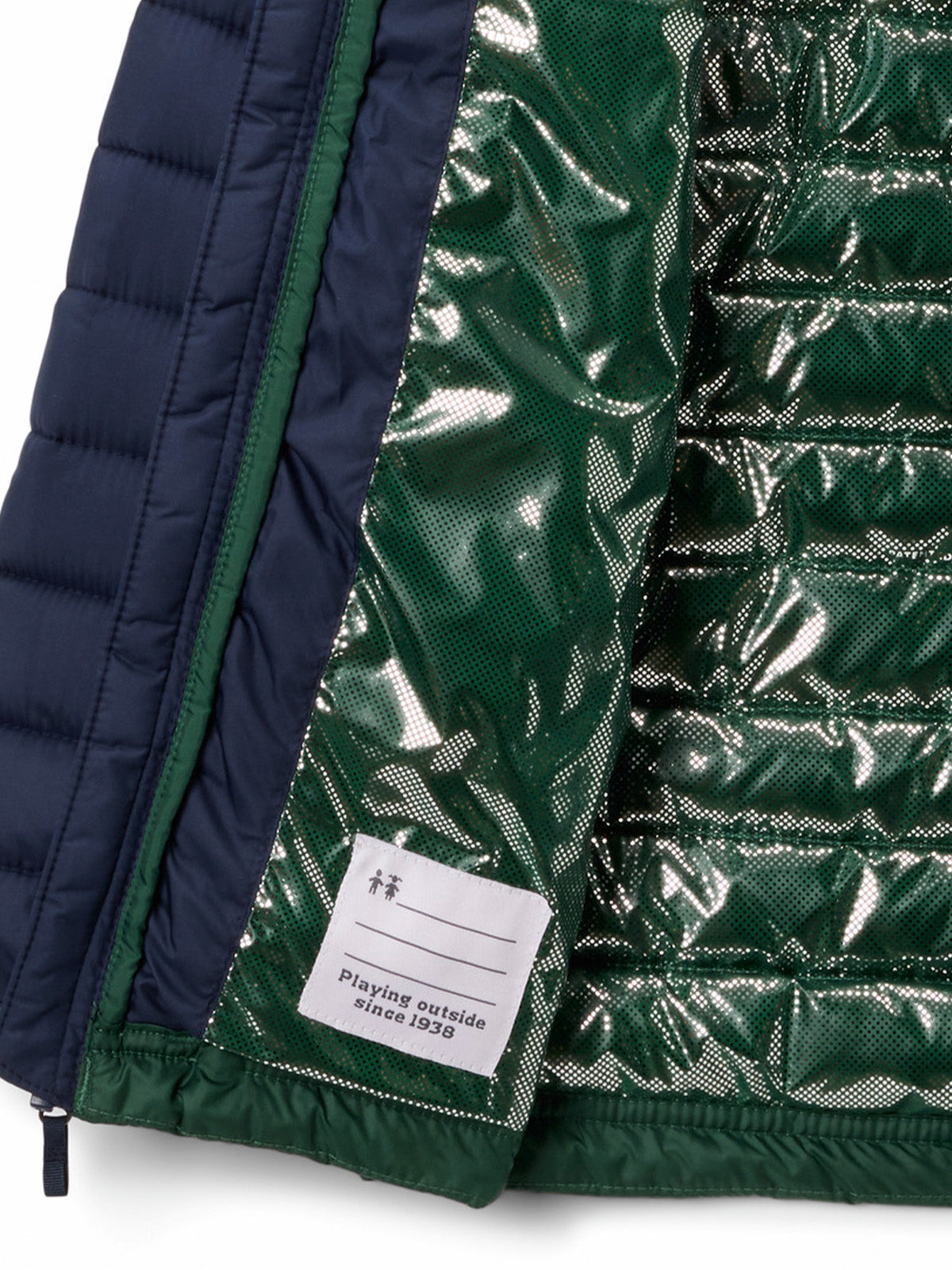 Parka Niño Powder Lite II Hood Verde Columbia