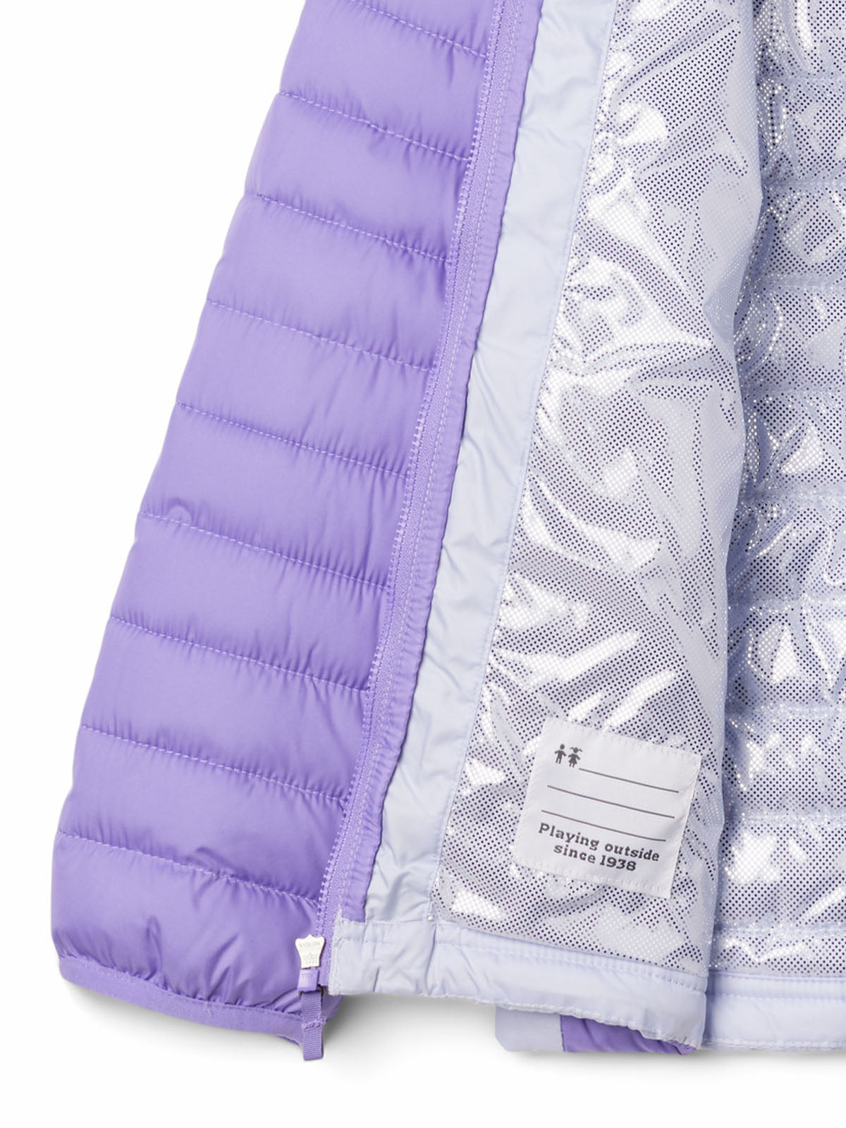 Parka Niña Powder Lite II Morado Columbia
