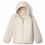 Parka Niña Powder Lite II Hood Blanco Columbia