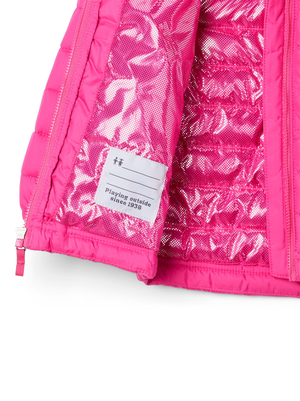 Parka Niña Powder Lite II Hoode Rosado Columbia