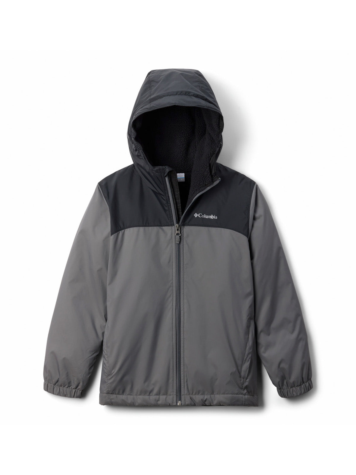 Chaqueta Impermeable Niño Glennaker II Sherpa Gris Columbia